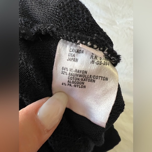 Escada Women's Black Sleeveless Tank Top Shell | SZ 36 | Knit - Picture 5 of 7